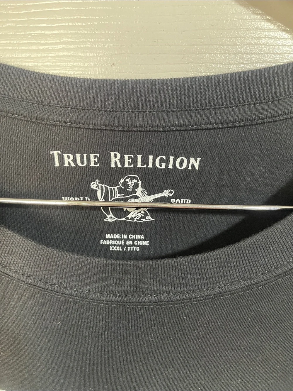 Men’s True Religion - Black Long Sleeve Tee